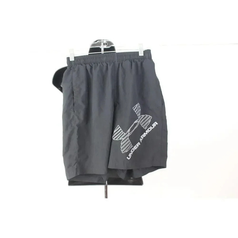Youth black under armour shorts size S